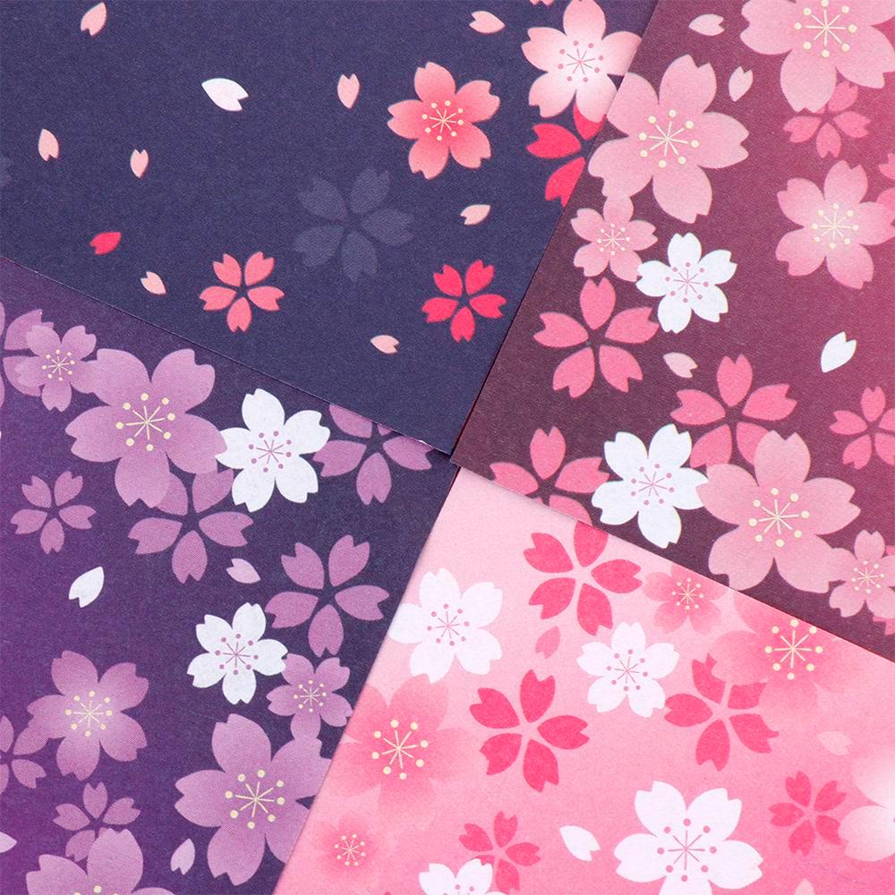 R-flower 60PCS Origami Hot DIY craft Anak Bunga Sakura