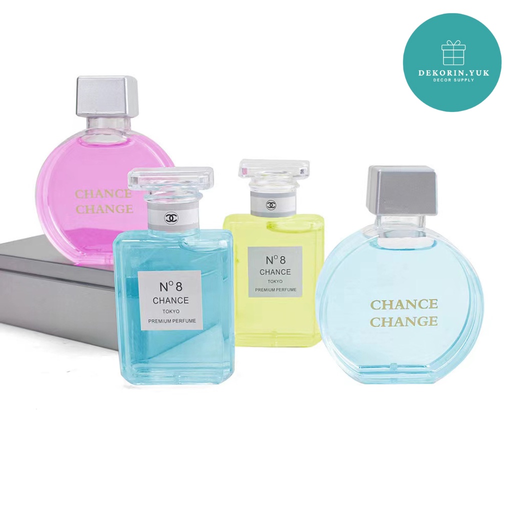 Topper bentuk botol parfum chan3l Topper Kue Ulang Tahun Aksesoris Kue