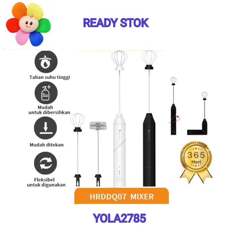 Folding Hand Mixer Electric HRDDQ07 Han River