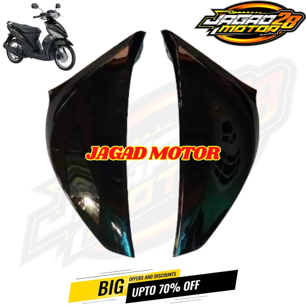 Sayap Depan Yamaha Mio J Hitam / Sayap Samping Kanan Kiri Yamaha Mio J Hitam / Sayap Depan Samping Kanan Kiri Yamaha Mio J Hitam