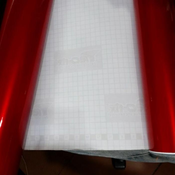 *BigSale* Sticker Stiker Skotlet Merah Candy Glossy Merah Metalik Glossy Profix ....