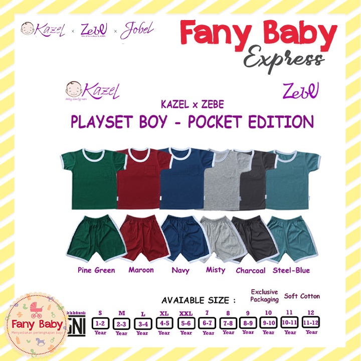 KAZEL X ZEBE PLAYSET BOY - POCKET EDISION 1 PCS