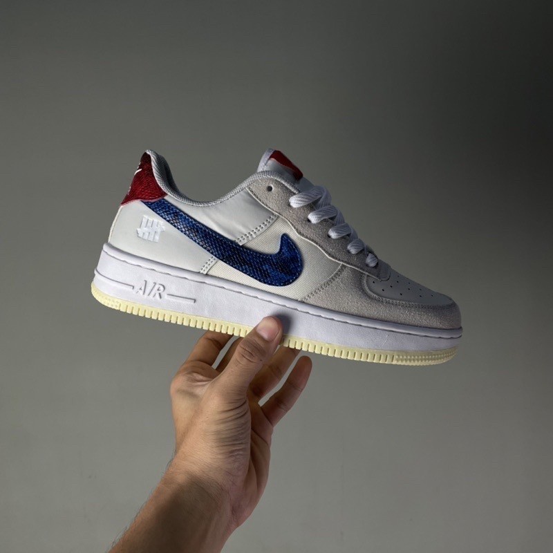 Sepatu Sneakers Pria Wanita Nike Air Force 1 X Undefeated