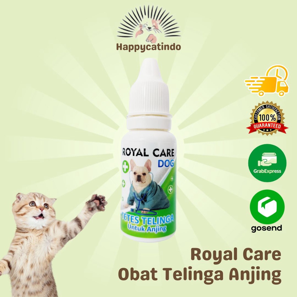 Royal Care Telinga Dog Obat Tetes untuk Anjing 10 ML