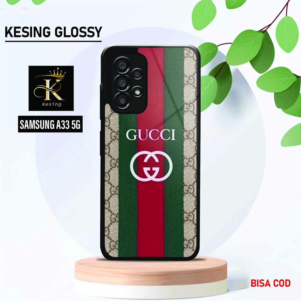 Case Samsung A33 5G - Hardcase Glossy Samsung ( KS49 ) - Softcase Samsung A33 5G - Fashion Case Sams