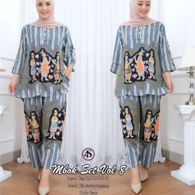 Recomended SETELAN MBOK JAMU BU TEDJO BISA BUSUI BAHAN RAYON HALUS