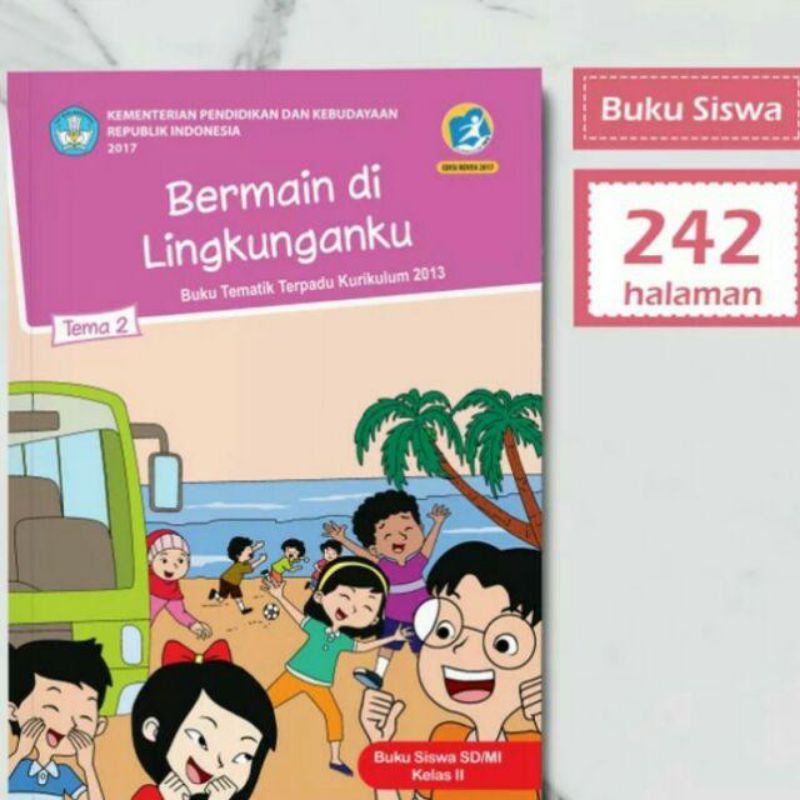 Buku Tematik LKS Siswa SD/MI Kelas 2 Tema 2 - Preloved Buku Bekas