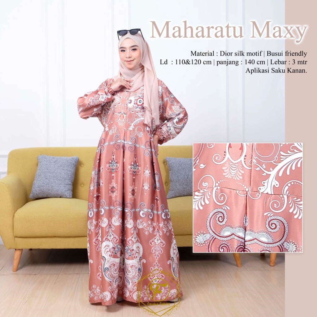 GAMIS SUTRA SILK ARMANY MAHARATU LD 120