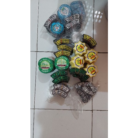 BORDIR Logo Sekolah Berkualitas CUSTOM