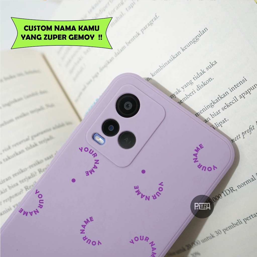 Custom Nama Kamu Softcase Macaron (MC-1) For Oppo A95 A16 A74 RENO 6 5 5F Vivo Y15S Y21 Y21S Y53S Y51A Y51 2020 V20 SE REDMI NOTE 10 4G NOTE 11 NOTE 9 NOTE 9 PRO SAMSUNG A32 4G A32 5G A22 4G A22 5G A52 IPH 11 11 PRO 7+ 8+ 12 13 12 PRO REAL C31 NARZO 50A