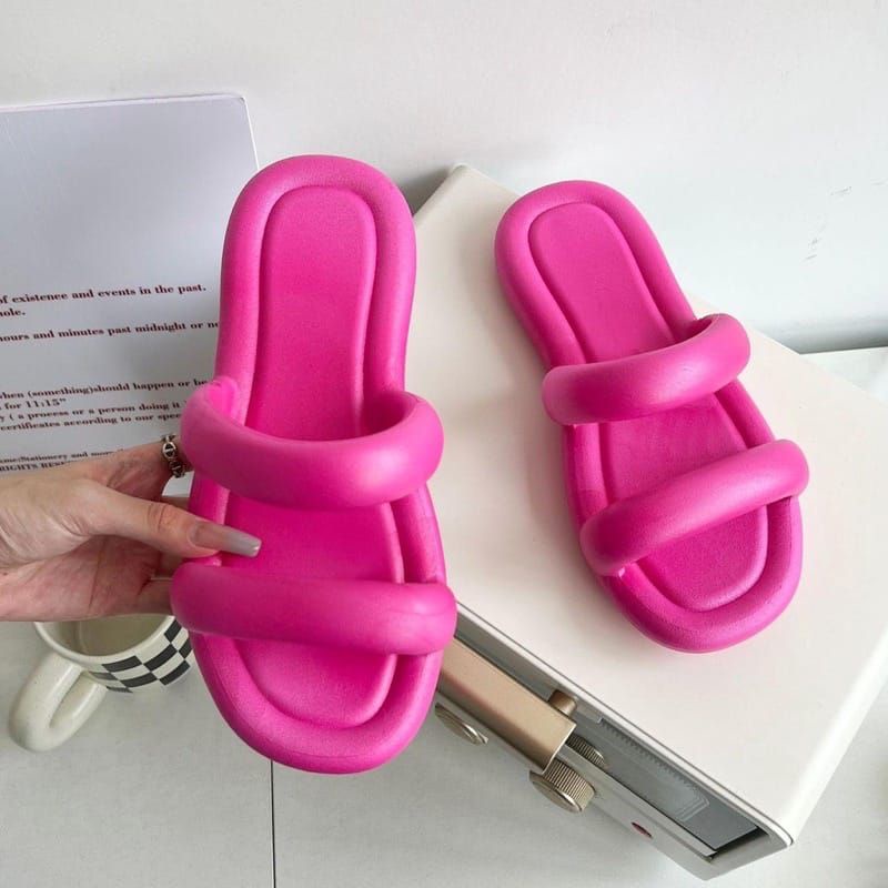 Sandal Bloom Wanita Sandal Wanita Viral Sandal Ban 2 Kekinian Sandal Import Wanita