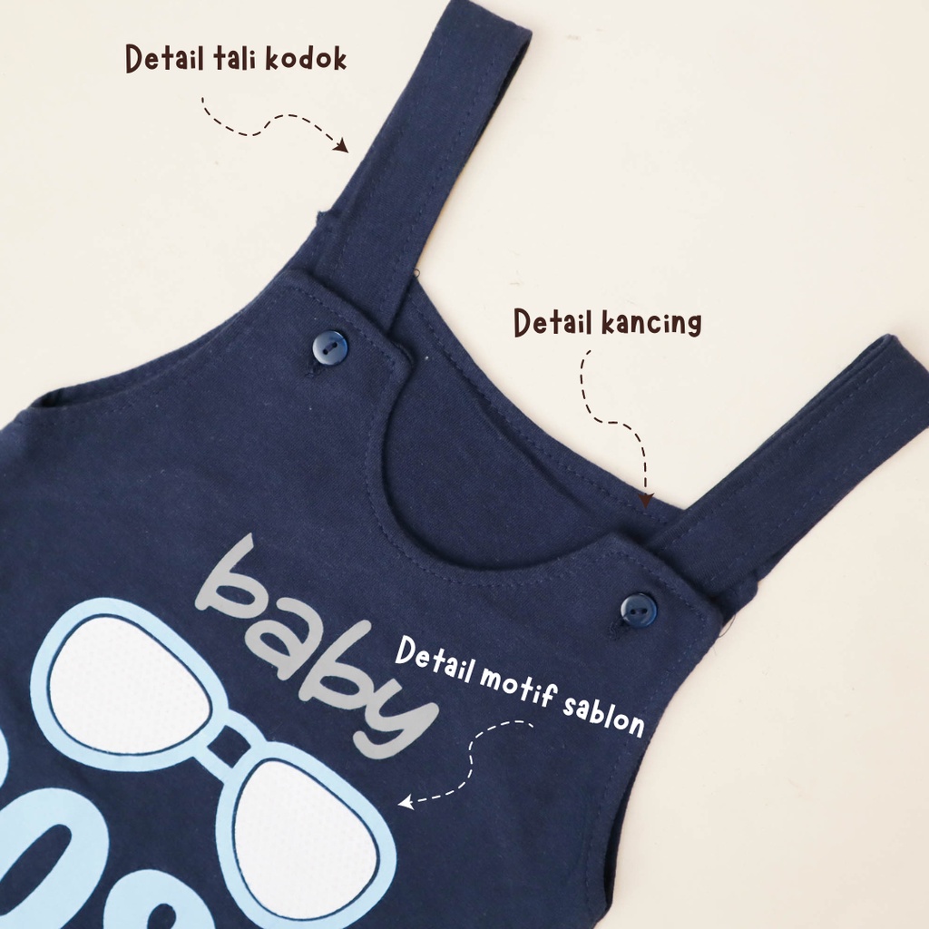 Nuna Store baju anak laki laki / Setelan Baju Celana Kodok Anak Laki-laki Usia 0 Bulan - 6 Bulan IMK Set Kodok Kaos Motif