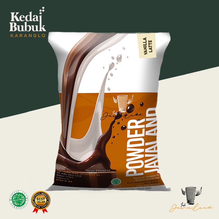 

(Reguler Tester) Bubuk Minuman Vanilla Latte 100 Gr