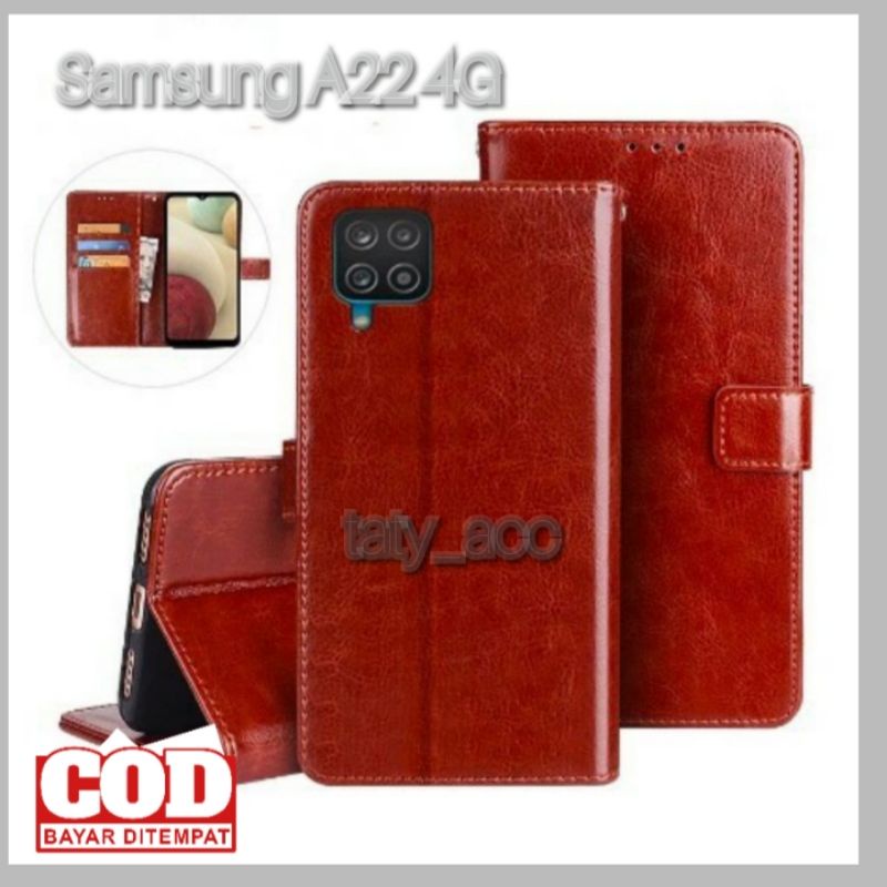CASE DOMPET FLIP SAMSUNG A22 4G