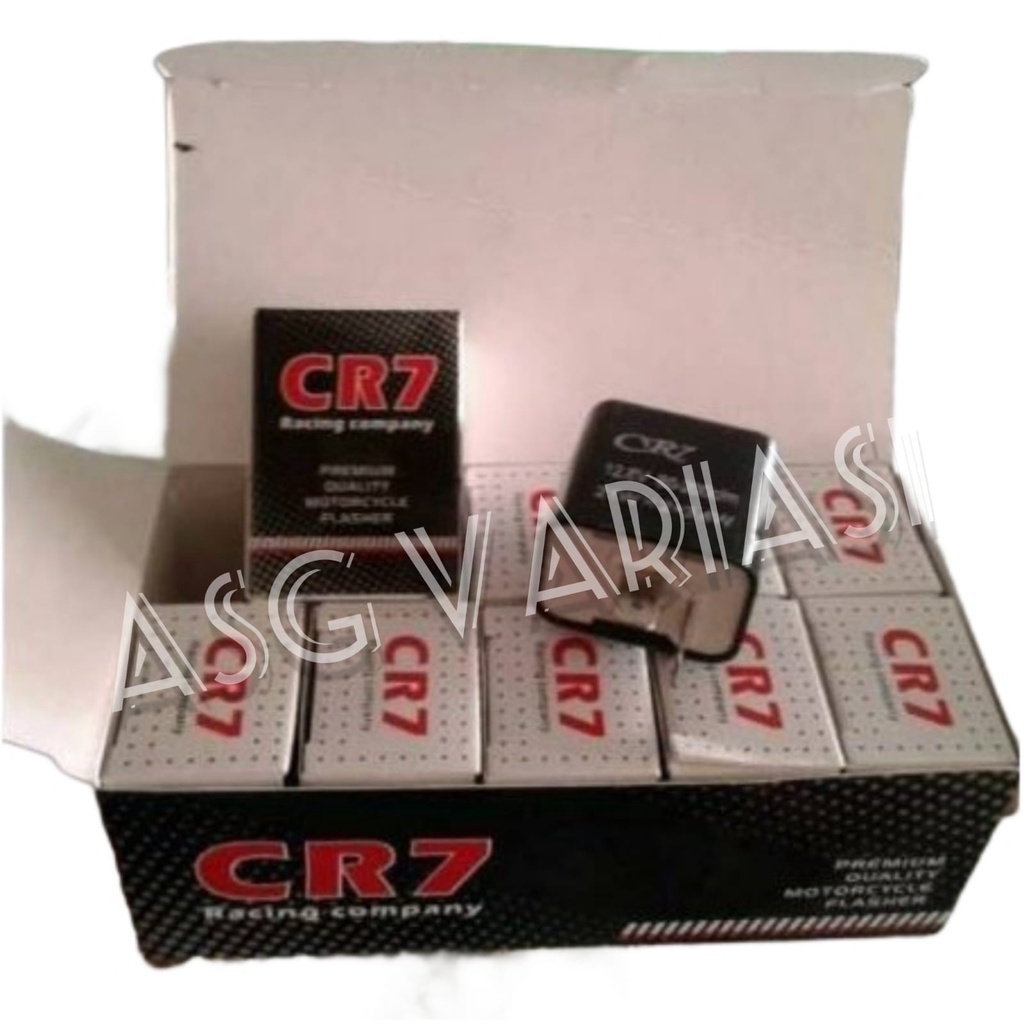 FLASHER SEN MOTOR CR7 STELAN LED KLAKSON RELAY HAZARD SEIN MOTOR UNIVERSAL NMAX PCX BEAT VARIO SCOOP