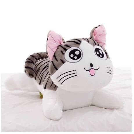 Eklusif Boneka Kucing Belang Jumbo Boneka Kitty Cat Lucu Halus Lembut Berkualitas