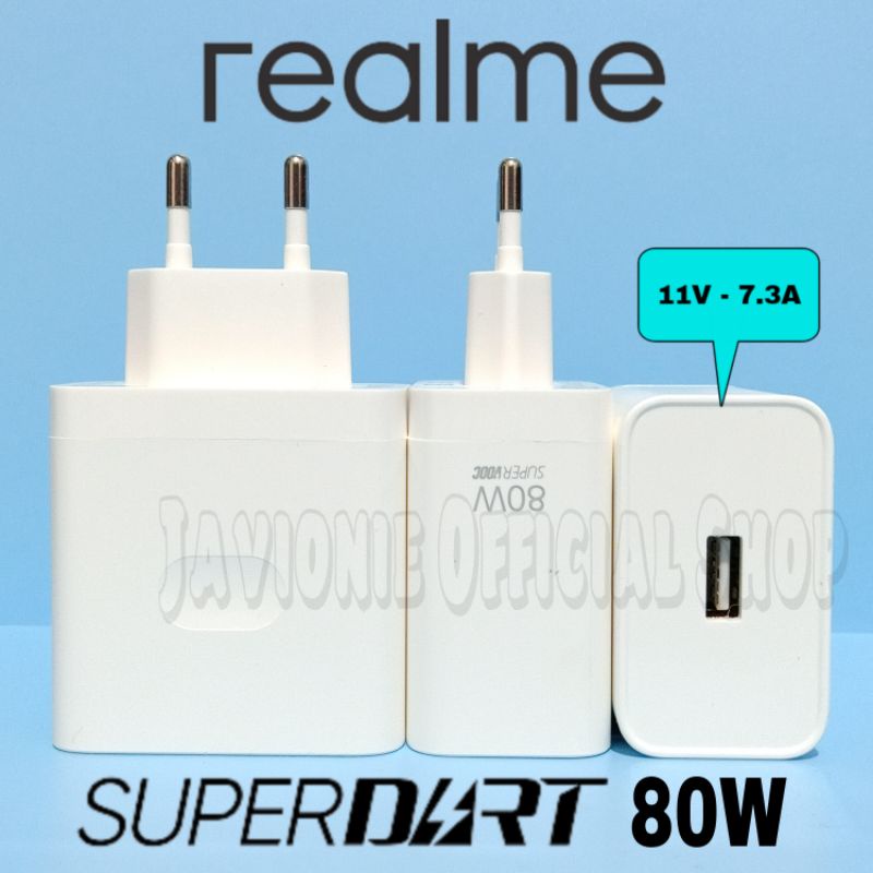 Charger Casan Cas HP REALME GT Neo 3 / GT Neo 3T ORIGINAL 80W SuperDART Charge TYPE C