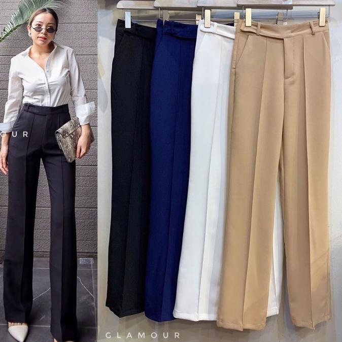 CELANA SCUBA KULOT LIST ADA KANTONG