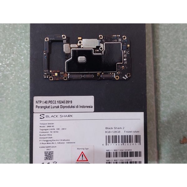 mesin Xiaomi blackshark 2 8-128gb normal mesin Xiaomi blackshark 2 mesin xiaomi blackshark 2 normal 