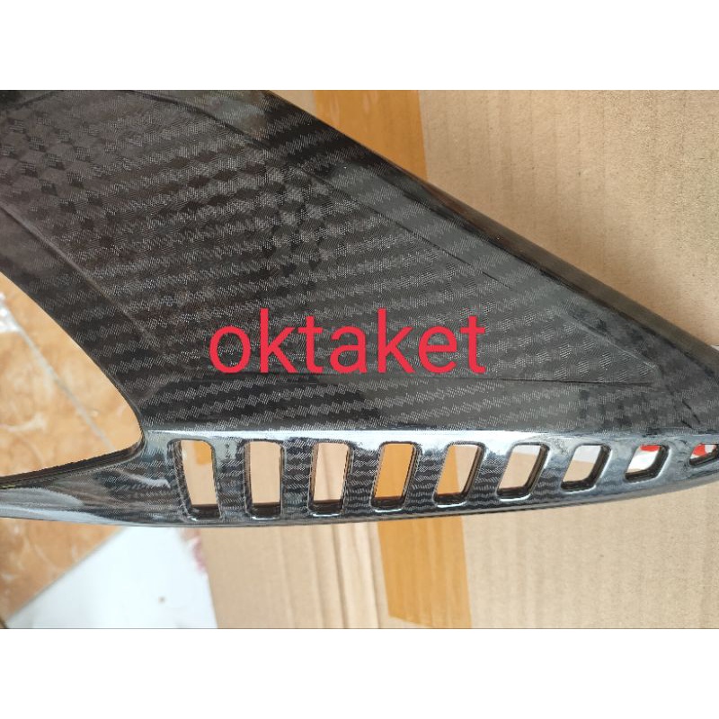 paket lengkap garnish depan belakang outer handle tank cover all new Rush Terios 2018 2022 2023 full carbon new