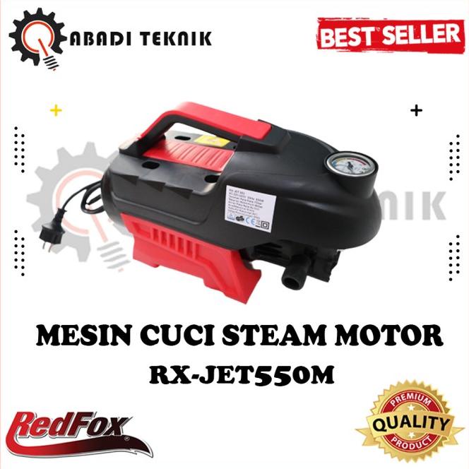 Mesin Cuci Steam Motor/ High Pressure Jet Cleaner "Redfox" Rx-Jet550M