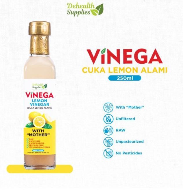 

Miliki Segera Dehealth Supplies VINEGA CUKA LEMON Alami 250ml - Lemon Vinegar 0IS