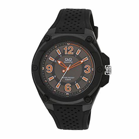 Jam Tangan Pria Casual Sporty Karet Rubber Analog Original Q&amp;Q QnQ QQ VR50 VR50J Series