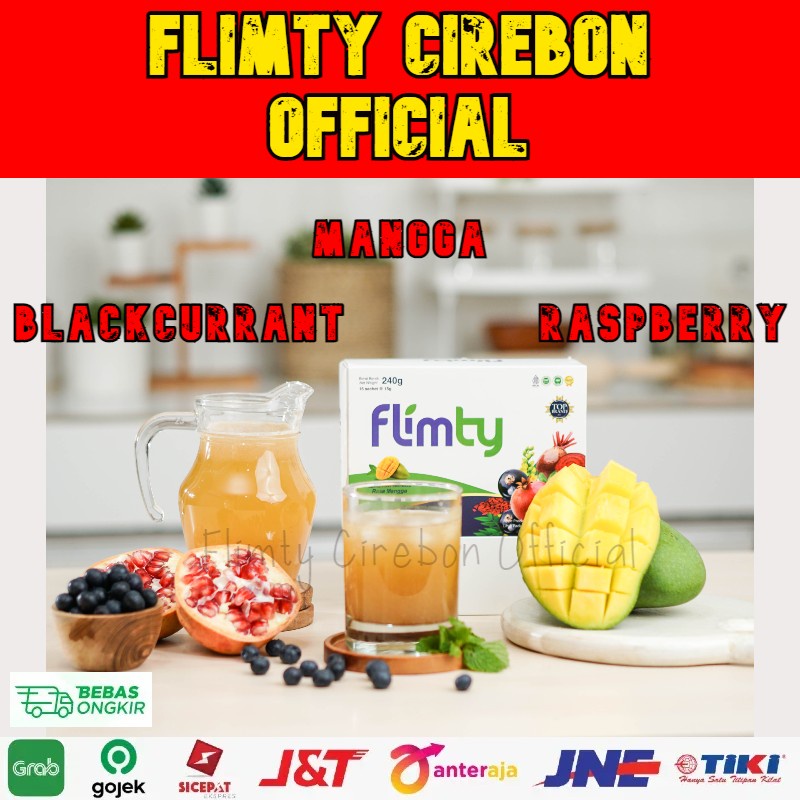 

Flimty Cirebon 1 Box (isi 16 Sachet). Detox Usus Diet Sehat dengan 3 Pilihan Rasa