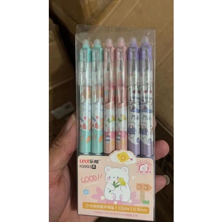 

Pulpen Ajaib Bisa Dihapus Pen Eraseable 12 Pcs