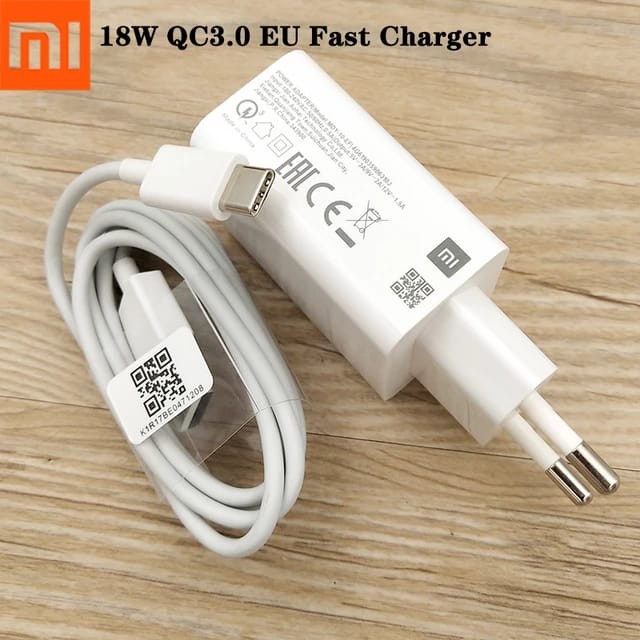 ORIGINAL CHARGER XIAOMI REDMI 10 9T / POCO M3 TYPE C 18W FAST CHARGING