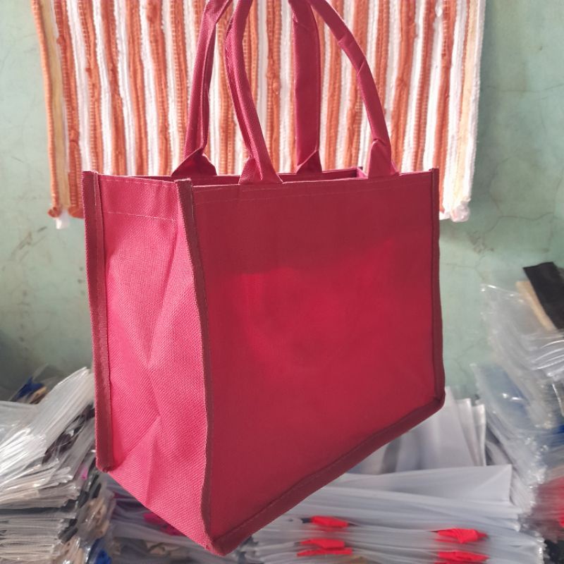 Tas Hampers murah / tote bag / tas jinjing ukuran 25X20X12