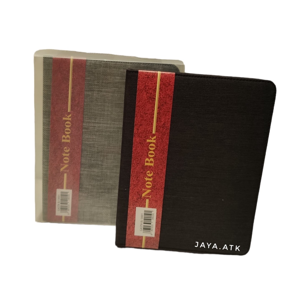 MAP BINDER NOTE A5 20 RING POLOS COVER BAHAN KAIN BJ-3001 BUKU RING LOOSE LEAF