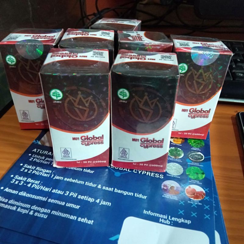 GLOBALCYPPRESS SLABER CYPRESS pil hitam original