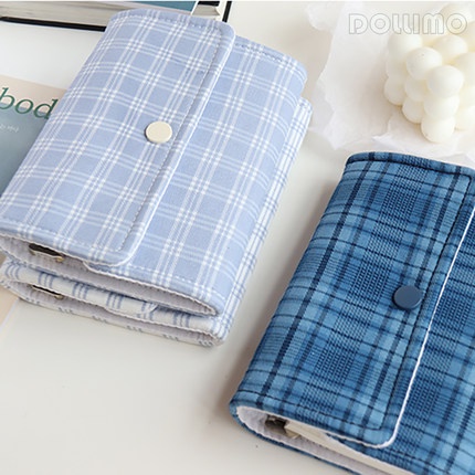 

Do the account loose hand small and pure and fresh sea salt grid cloth art loose-leaf diary book A5A6 ins loose-leaf notebook cool wind wind and lovely young girl heart squares Japanese hand books