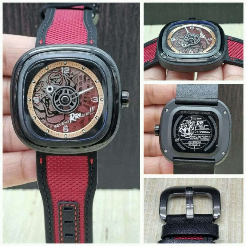 Jam Tangan Sevenfriday Sf T3/05 Sf T3/04 Automatic Body Stainless Nfc Aktif