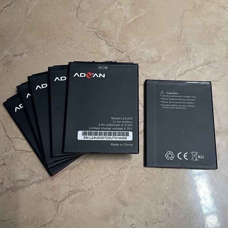 Batre Baterai Advan NASA L24U03 Battery Hp Original oem