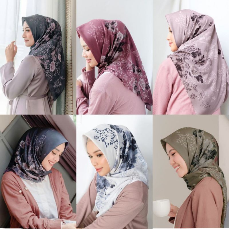 HIJAB MUSLIMAH / NAYLAA / JILBAB JUMBO / ZOYA HIJAB SEGI EMPAT / JILBAB MOTIF PREMIUM / KERUDUNG SEG