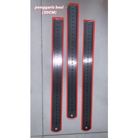 

penggaris besi 30 cm