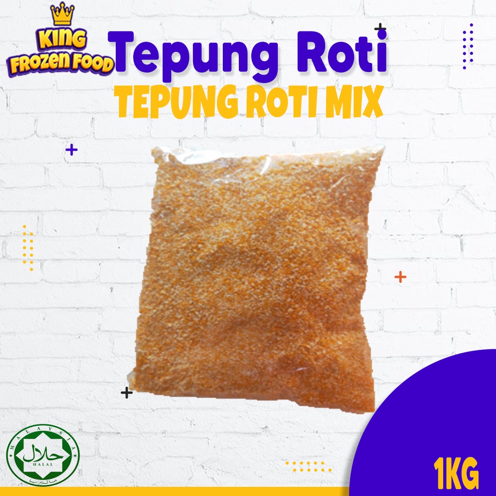 Tepung Roti Mix / Tepung Panir Mix 1Kg/500g/250g