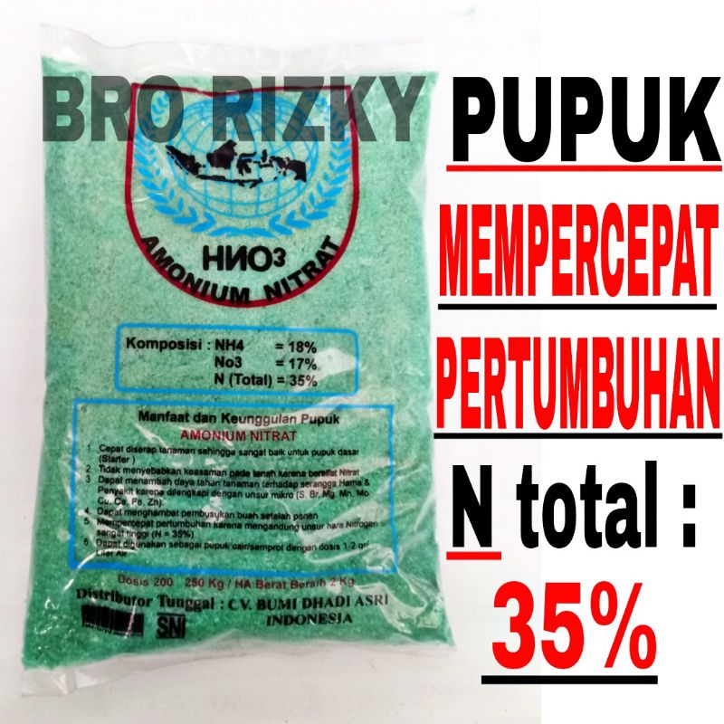 PUPUK MEMPERCEPAT PERTUMBUHAN TANAMAN - HNO3 2KG