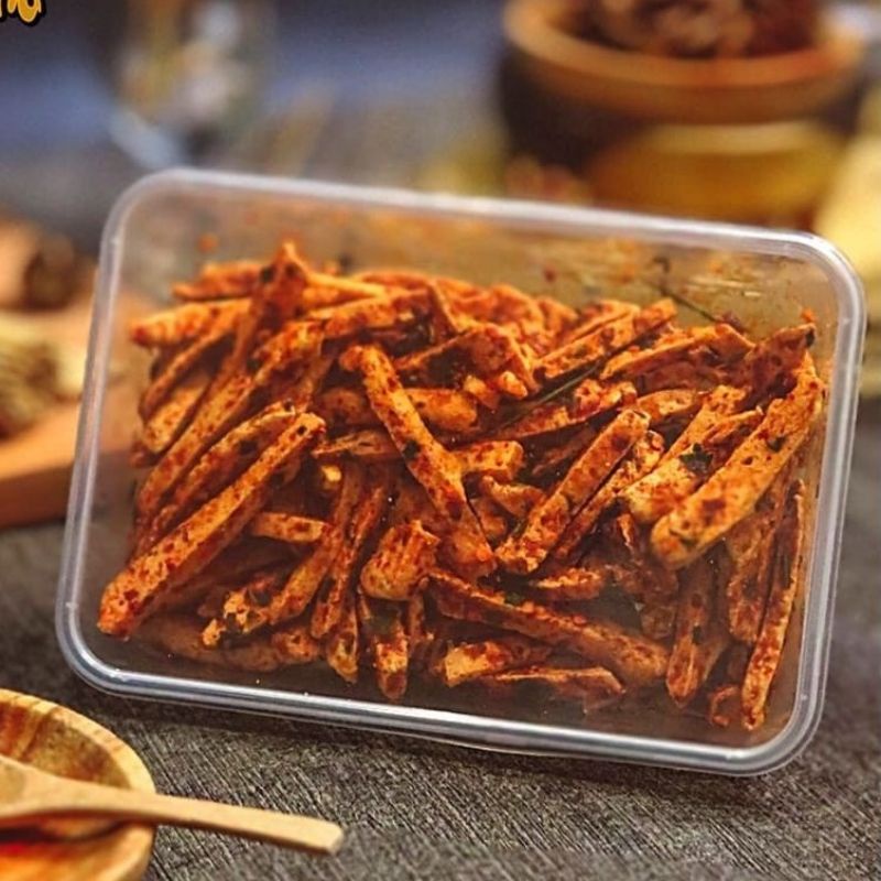 

Basreng pedas daun jeruk 150 gr