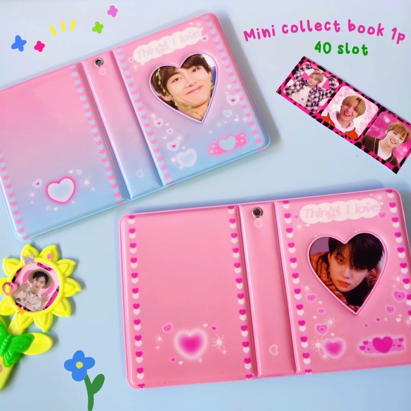 (its pico) 40s kolbuk mini collect book things i love purple blue pink
