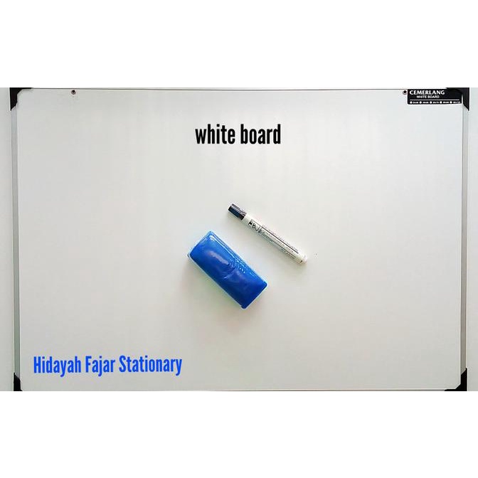 

(COD) papan tulis + spidol whiteboard + penghapus papan tulis SALE Kode 846