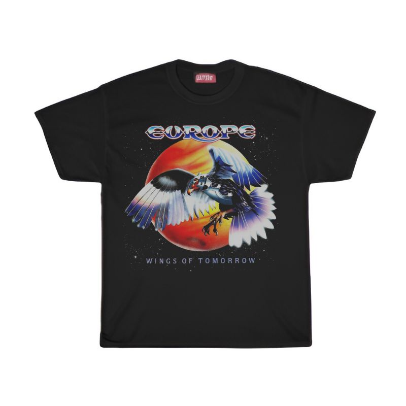 KAOS / T SHIRT / EUROPE / KAOS BAND EUROPE WINGS OF TOMORROW