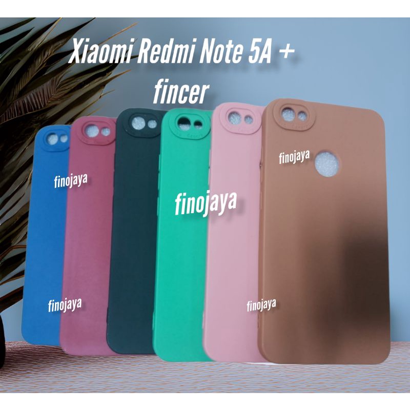 Case Macaron Xiaomi Redmi Note 5A + fincer Case pelindung Pro Camera