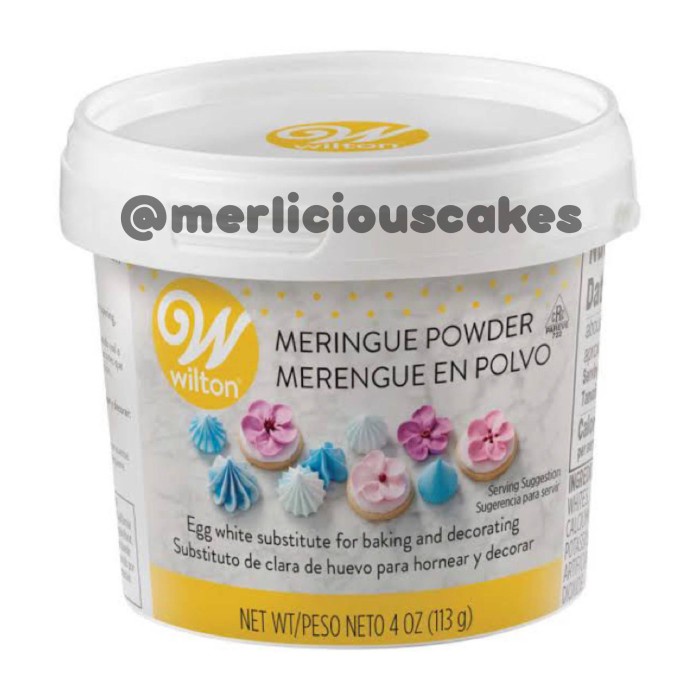 

ORIGINAL MURAH Wilton Meringue Powder 4 Oz / 113 Gram