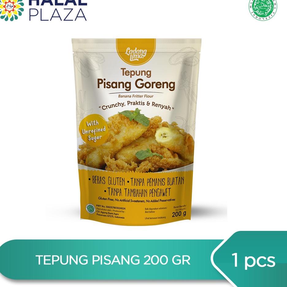 

Murmer--Ladang Lima - Tepung Pisang 200gr