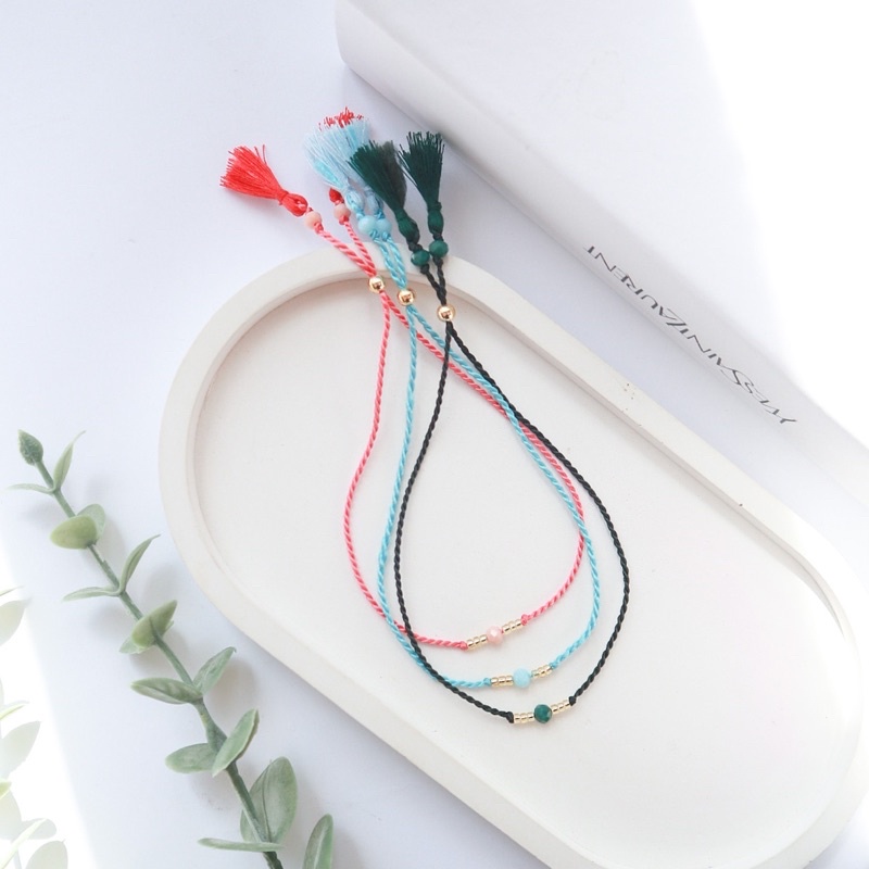 Ruhi Bracelet / Gelang Wanita / Gelang Vintage / Gelang Tali Tipis / Gelang etnik / Gelang Simple