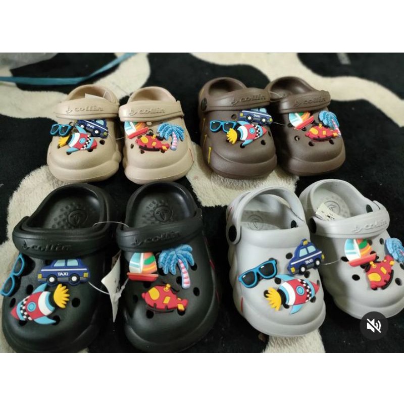 Sendal Anak Viral / Sepatu Sendal Fuji Karet / Sendal Sandal Baim Anak
