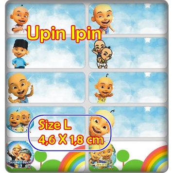 

Sticker Label Nama Waterproof Gambar Lucu Size L